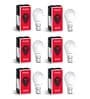 7 W Standard B22 LED Bulb (White, Pack of 6)