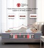 7-Zone With Posture Contour Tech. HR Foam 5 Inches King Size Mattress in White Colour