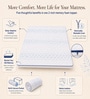 7 Zoned Body Support Memory Foam 2 Inch King Size Soft Mattress Topper 7 Zoned Body Support Memory Foam 2 Inch King Size Soft Mattress Topper