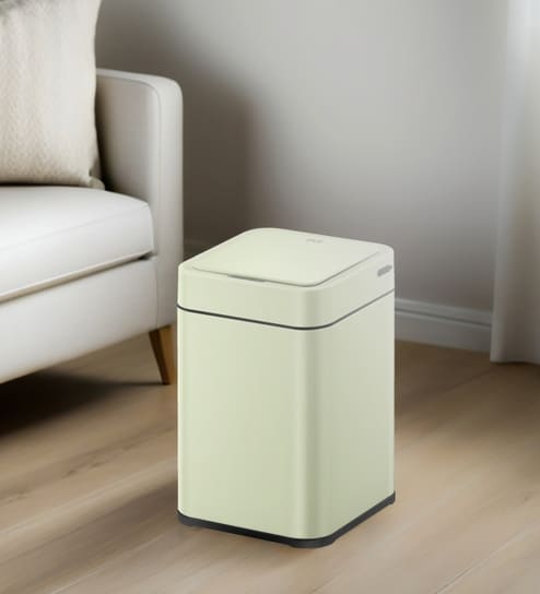 70 Litre White Plastic Dustbin