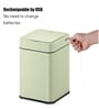 70 Litre White Plastic Dustbin