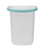 70 Ltr Polypropylene White Laundry Basket