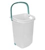 70 Ltr Polypropylene White Laundry Basket
