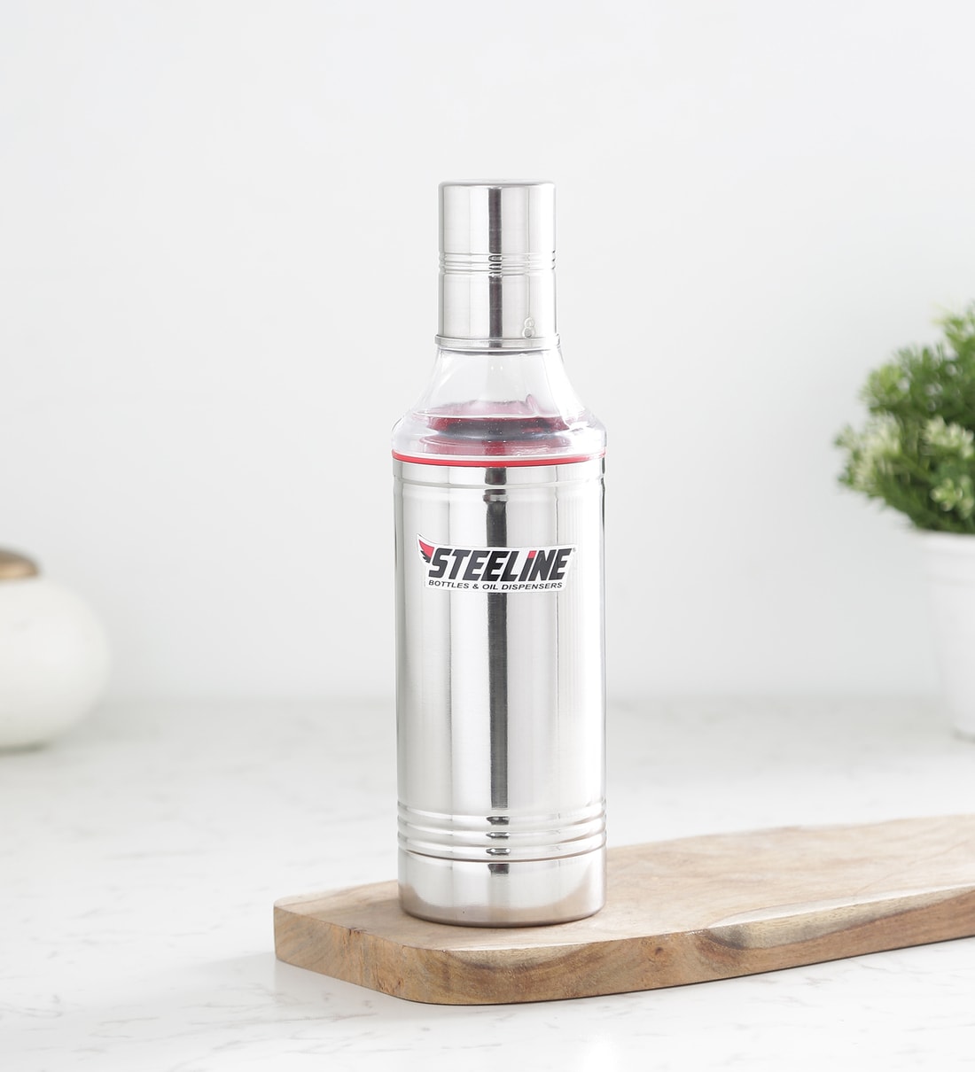 Buy 750 ml Stainless Steel Airtight Oil Dispenser with Leak Proof lid at 16 OFF by STEELLINE