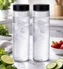 750ml Wide Mouth Glass Water Bottle Airtight Long Cap