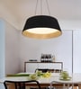 75W Drum Shape LED Ceiling Chandelier with 3 Light Modes