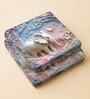 7D Printed Elephant Microfiber Queen Size Double Bedsheet with Pillow Covers