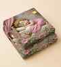 7D Printed Sleeping Doll Microfiber Queen Size Double Bedsheet with Pillow Covers