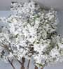 8.2Ft Artificial White Cherry Blossom Tree Plant with Pot