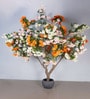 8.2Ft Artificial Large Begonia Tree Plant with Pot