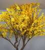 8.2Ft Artificial Yellow Cherry Blossom Tree Plant with Pot