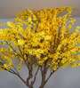 8.2Ft Artificial Yellow Cherry Blossom Tree Plant with Pot