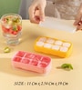 8 Cavity Silicone Ice Tray With Lid