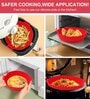 8 Inch Silicone Nonstick Reusable Heat Resistant Baking Tray sable Heat Resistant (Multicolor)