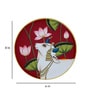 Red Caw 8 Inch Wooden Wall Plate