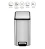 8 Litre Metallic Stainless Steel Dustbin
