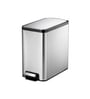 8 Litre Metallic Stainless Steel Dustbin