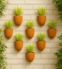 8 Pcs Red Terracotta 6.5 Inchs Planters
