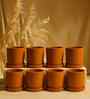 8 Pcs Red Terracotta 6 Inchs Planters
