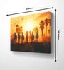 8 Running Horses Canvas Painting