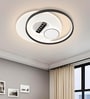 80W Multi-Ring LED Ceiling Chandelier with 3 Light Modes