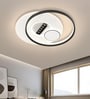 80W Multi-Ring LED Ceiling Chandelier with 3 Light Modes