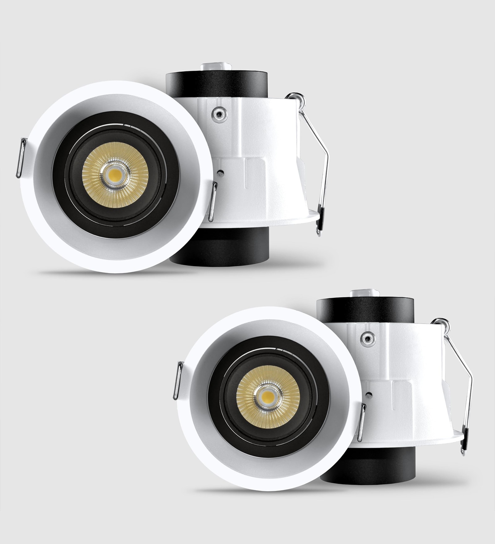 8W COB Recessed LED Ceiling Light Pack of 2