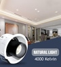 8W COB Recessed LED Ceiling Light Pack of 2