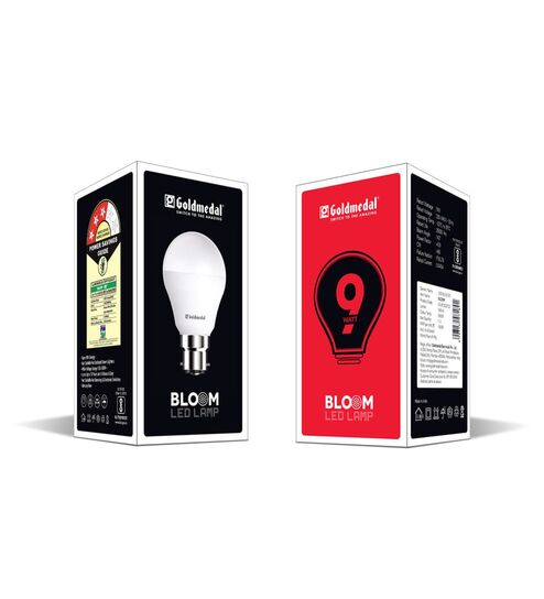 (Pack of 2) 9 Wt B22 LED Bulb