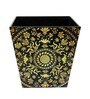 9 Ltr Miler Open Wooden Multicoloured Dustbin