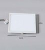 Wipro Iris Slim Neo 9 Watt Recessed Mounted White Square LED Downlighter (Cool Daylight)