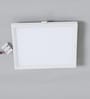Wipro Iris Slim Neo 9 Watt Recessed Mounted White Square LED Downlighter (Cool Daylight)
