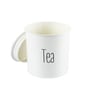 900 Ml White Mild Steel (Set of 2 ) AirTight  Storage Container