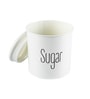 900 Ml White Mild Steel (Set of 2 ) AirTight  Storage Container