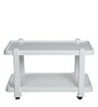 Rover Plastic Coffee Table in White Finish