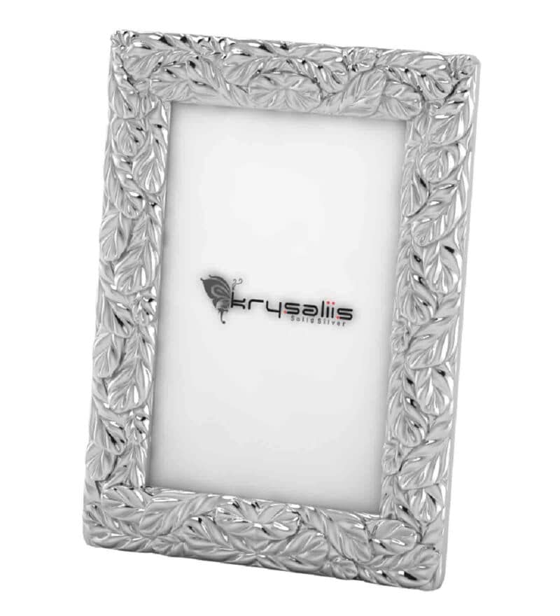 Buy Pure Silver Photo Frame Decor Gift By Krysaliis Solid Silver Online