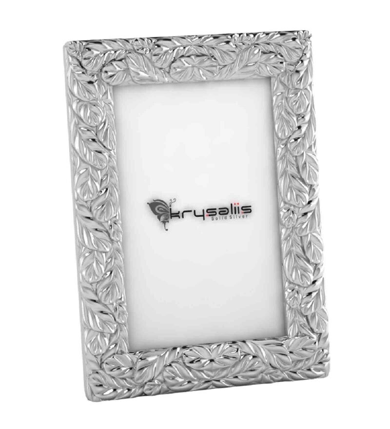 Buy Pure Silver Photo Frame Decor Gift By Krysaliis Solid Silver Online Decor Gift Sets
