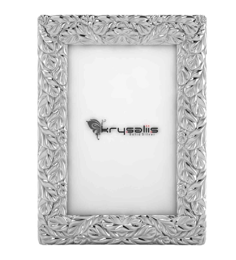 Buy Pure Silver Photo Frame Decor Gift By Krysaliis Solid Silver Online