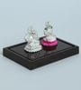 999 Pure Silver Ganesh Laxmi Idols
