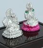 999 Pure Silver Ganesh Laxmi Idols