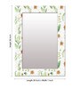 White MDF Contemporary Wall Mirror