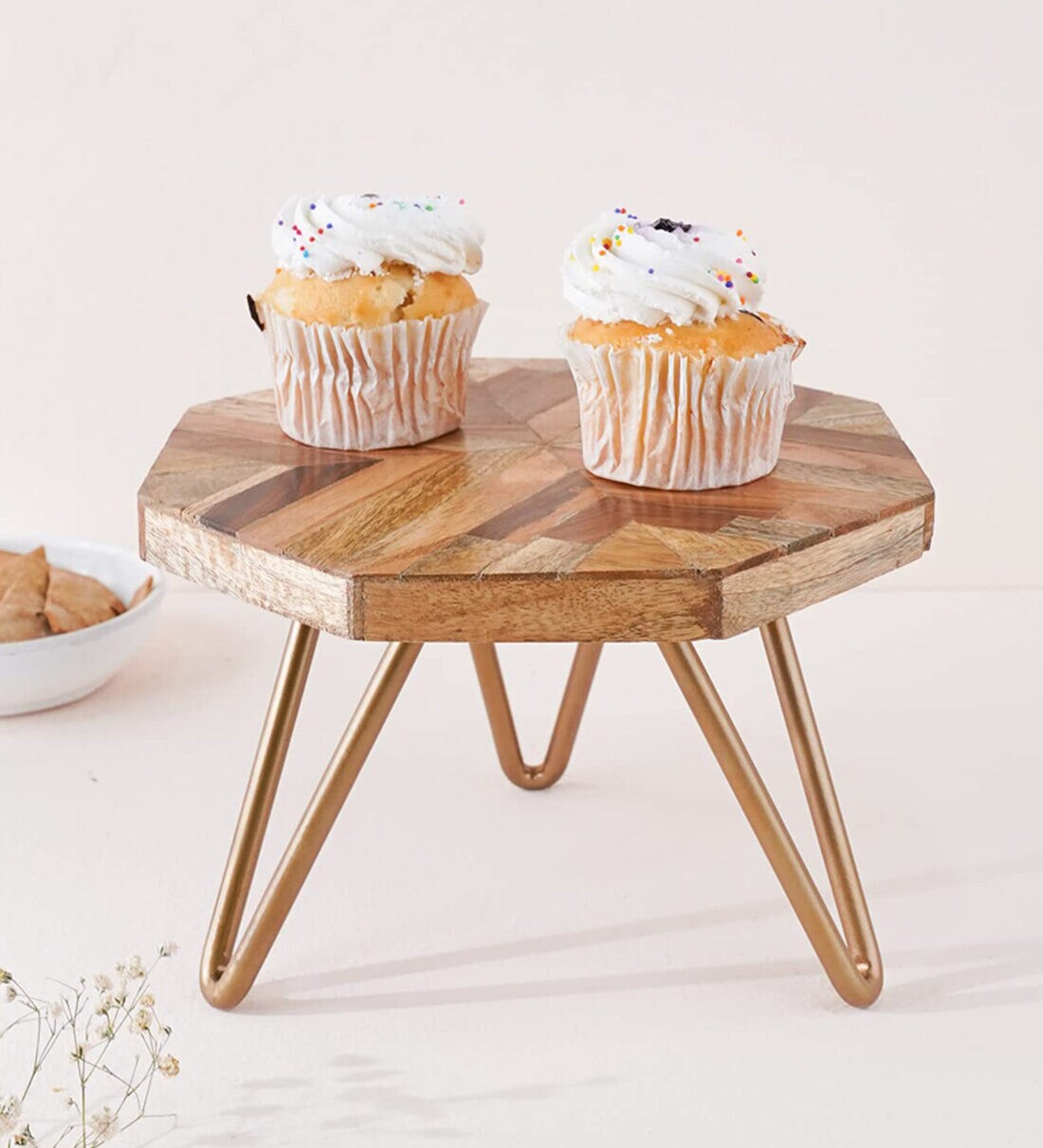 Buy A Geometrical Affair Cake Stand By CasaDecor Online Cake Stands