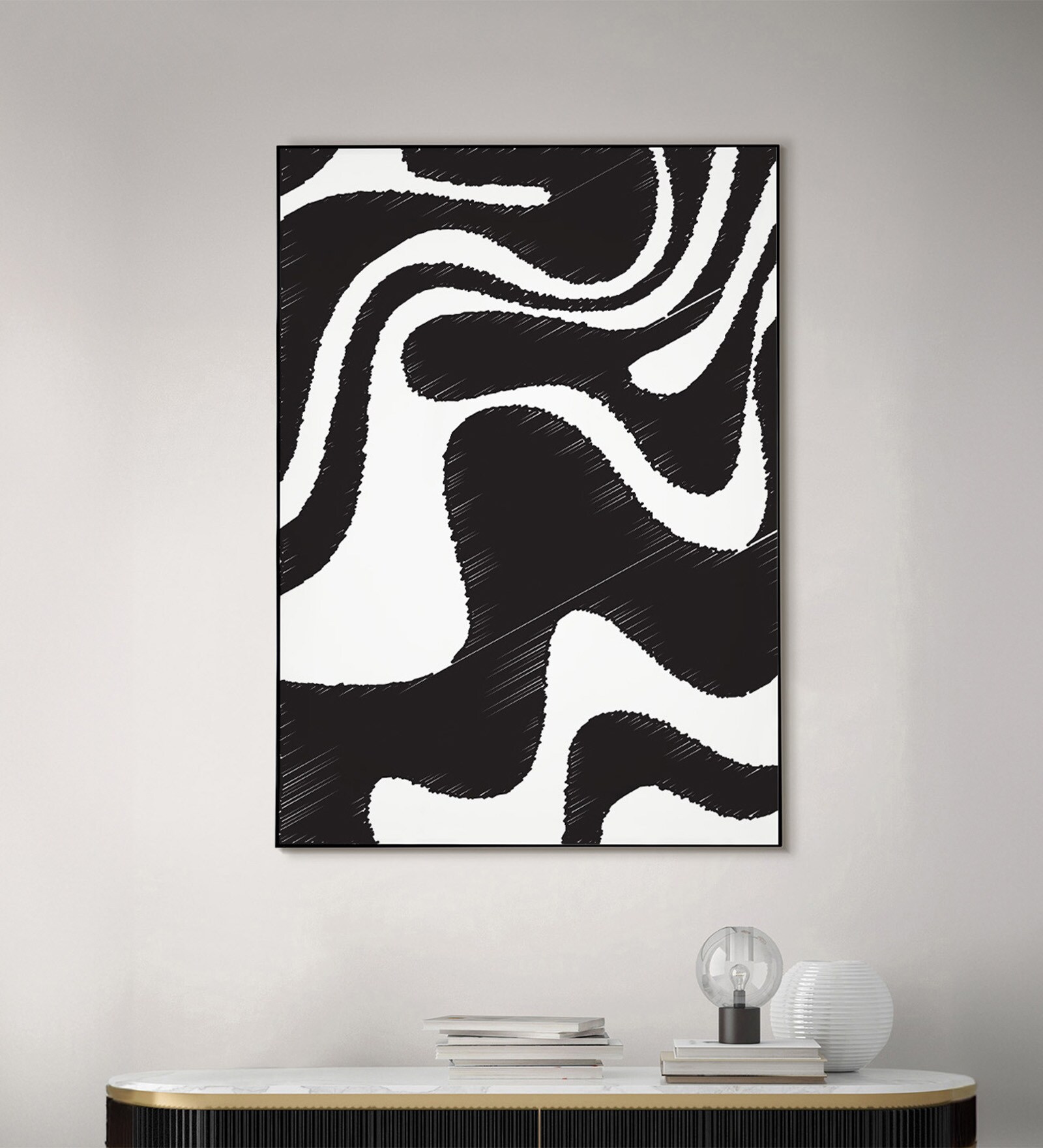 A Storm Within The Silence Wall Art Print