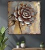 A Blooming Hope Multicolour Synthetic Wood Framed Oil Painting