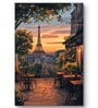 A Parisian Evening Canvas Painting