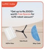 A30 Pro Self-Emptying Robotic Vacuum Cleaner with Advanced LiDAR Navigation, 5000Pa Strong