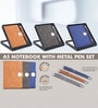A5 Notebook with Metal Pen Set