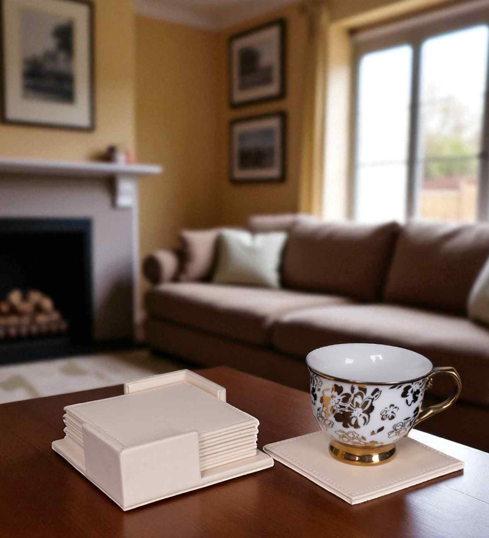Off-White Chic Sip Coaster