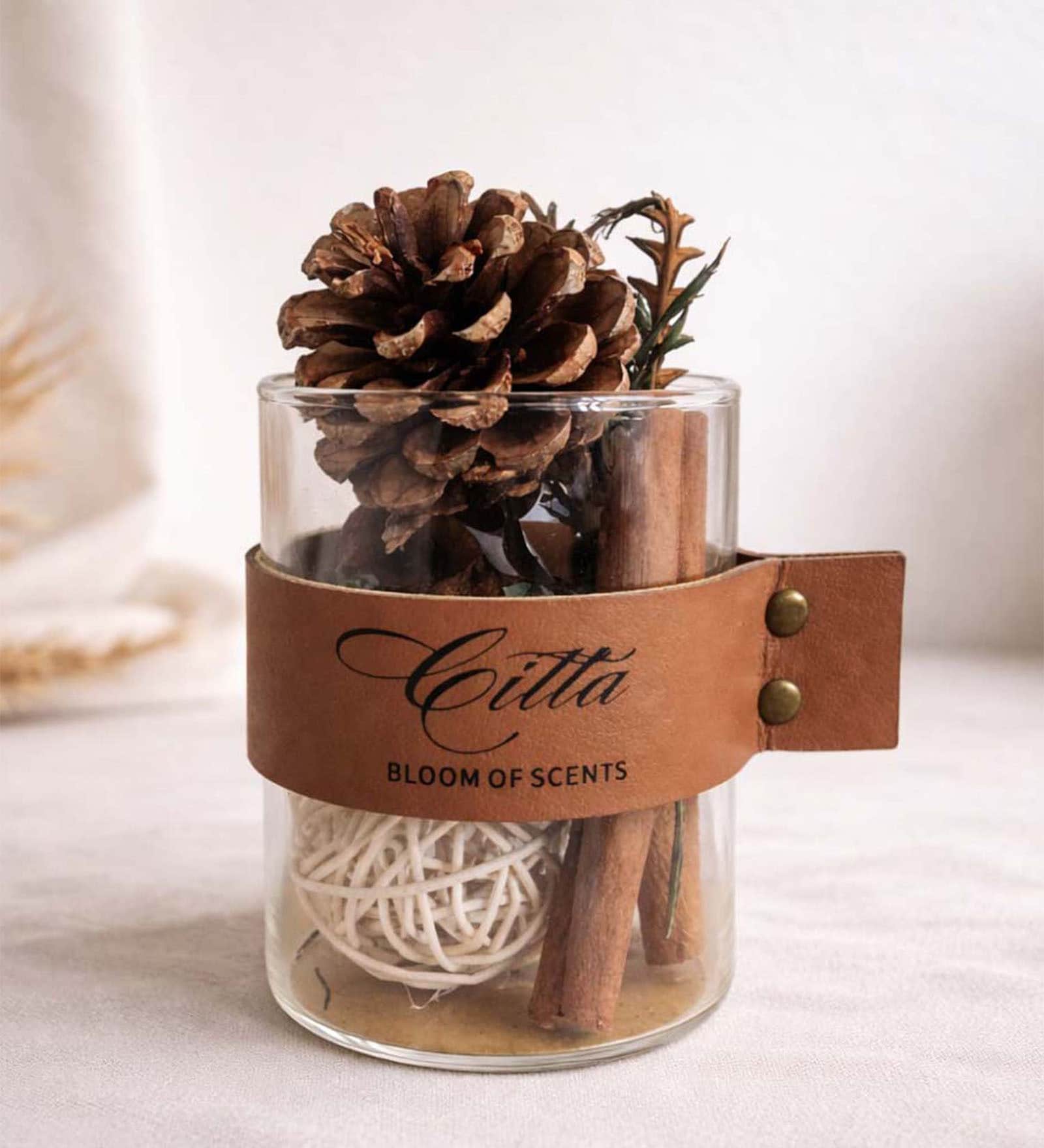 Dry Flower & Herb Aroma Fragrance Gift Set With Essential Oil