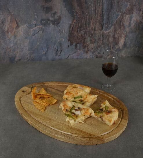 Aachman Oval Brown 18 Inch Mango Wood Appetizer Platter